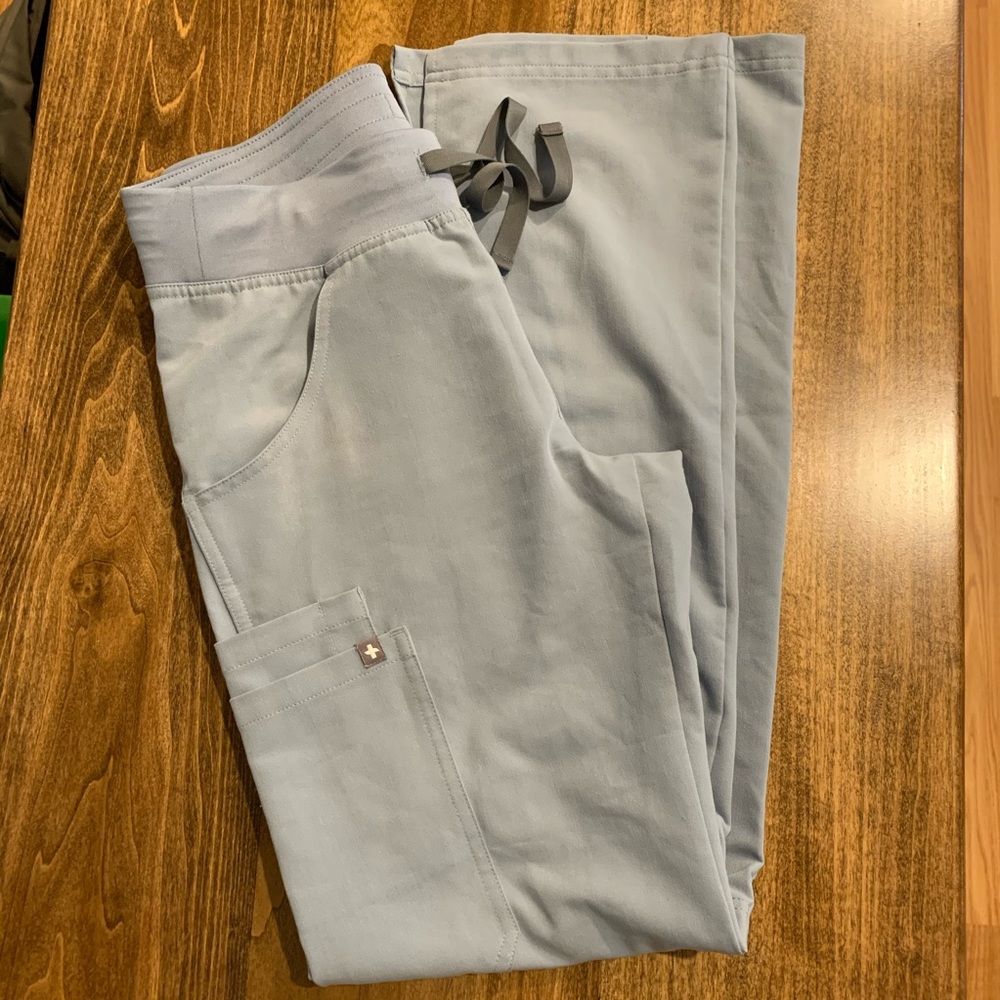 Figs Dusty Blue Kade Pants